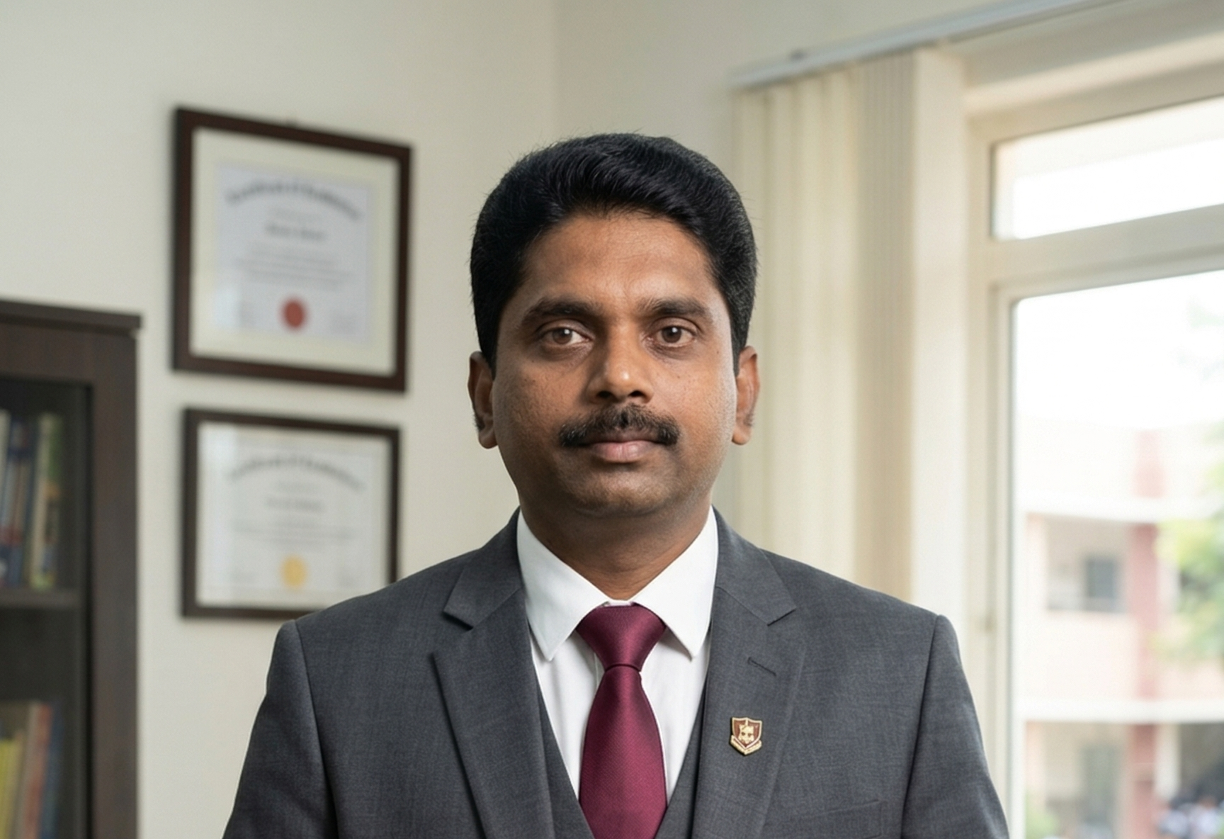Achenkunju V. Samuel, Principal of Seventh Day Adventist School Iritty